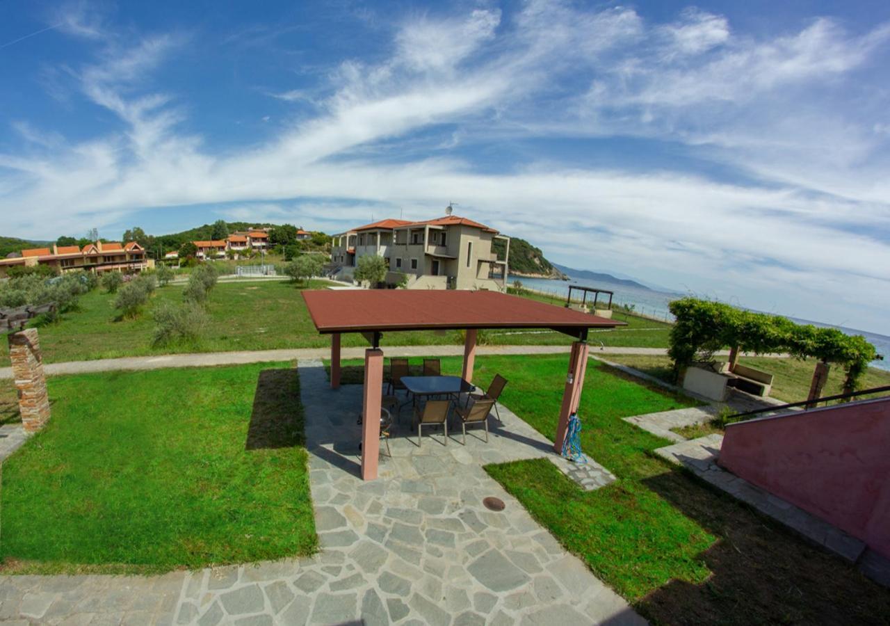 Beachfront Stylish Maisonette In Ierissos Exterior photo